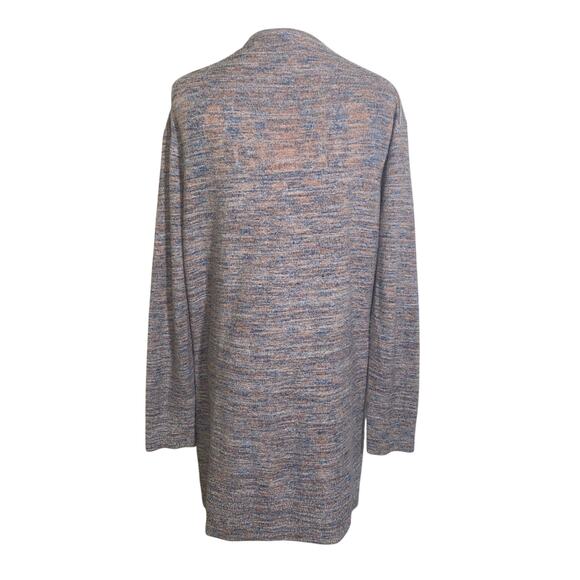 Madewell blue multicolor pocket open cardigan thin lightweight size Small - Picture 4 of 6